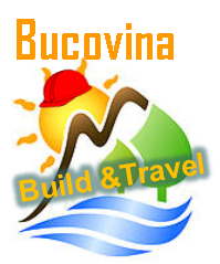 bucovina build travel logo